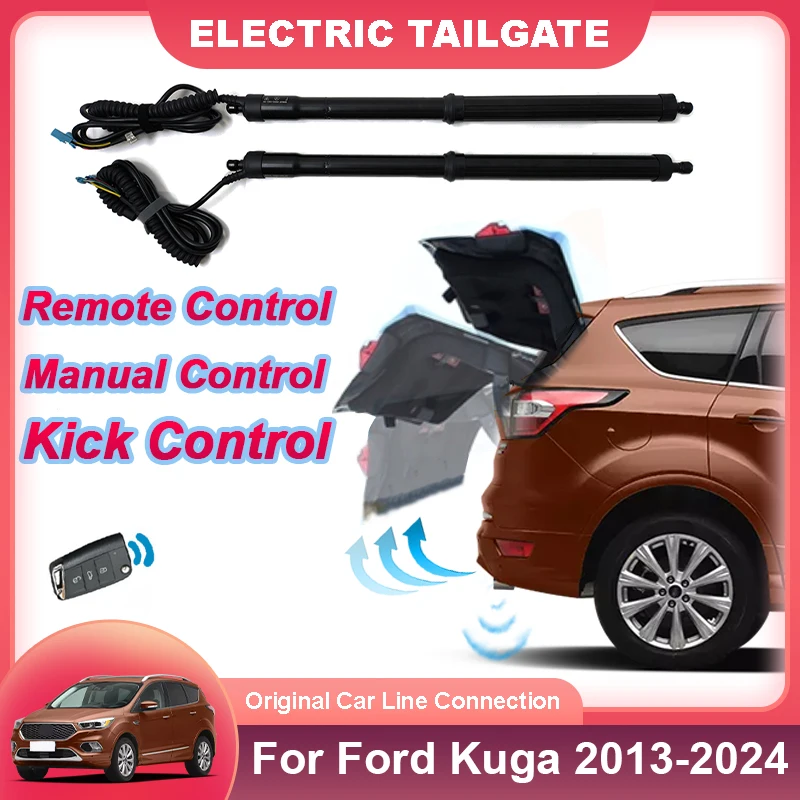 

Car Electric Tailgate Intelligence Electric Motor For Trunk Drive Foot Kick Sensor Rear Door Power Kit For Ford Kuga 2013-2024