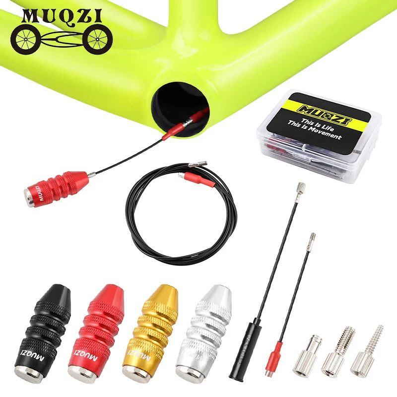 MUQZI Mountain Road Bike Frame Internal Routing Tool Carbon Fibre Frame Threading Tubing Magnet Lead-in