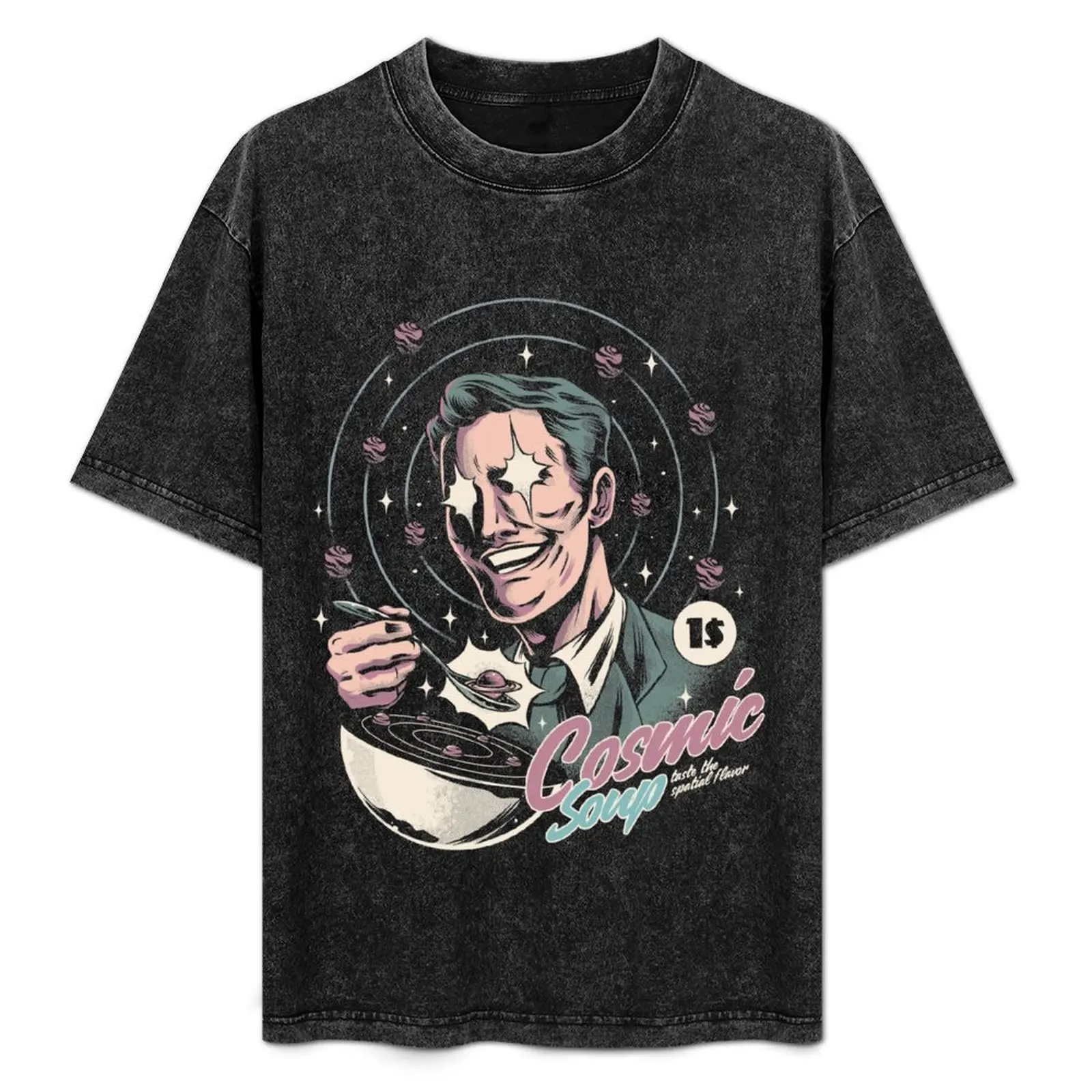 

Cosmic Soup T-Shirt Big Size Crew Neck T-Shirt