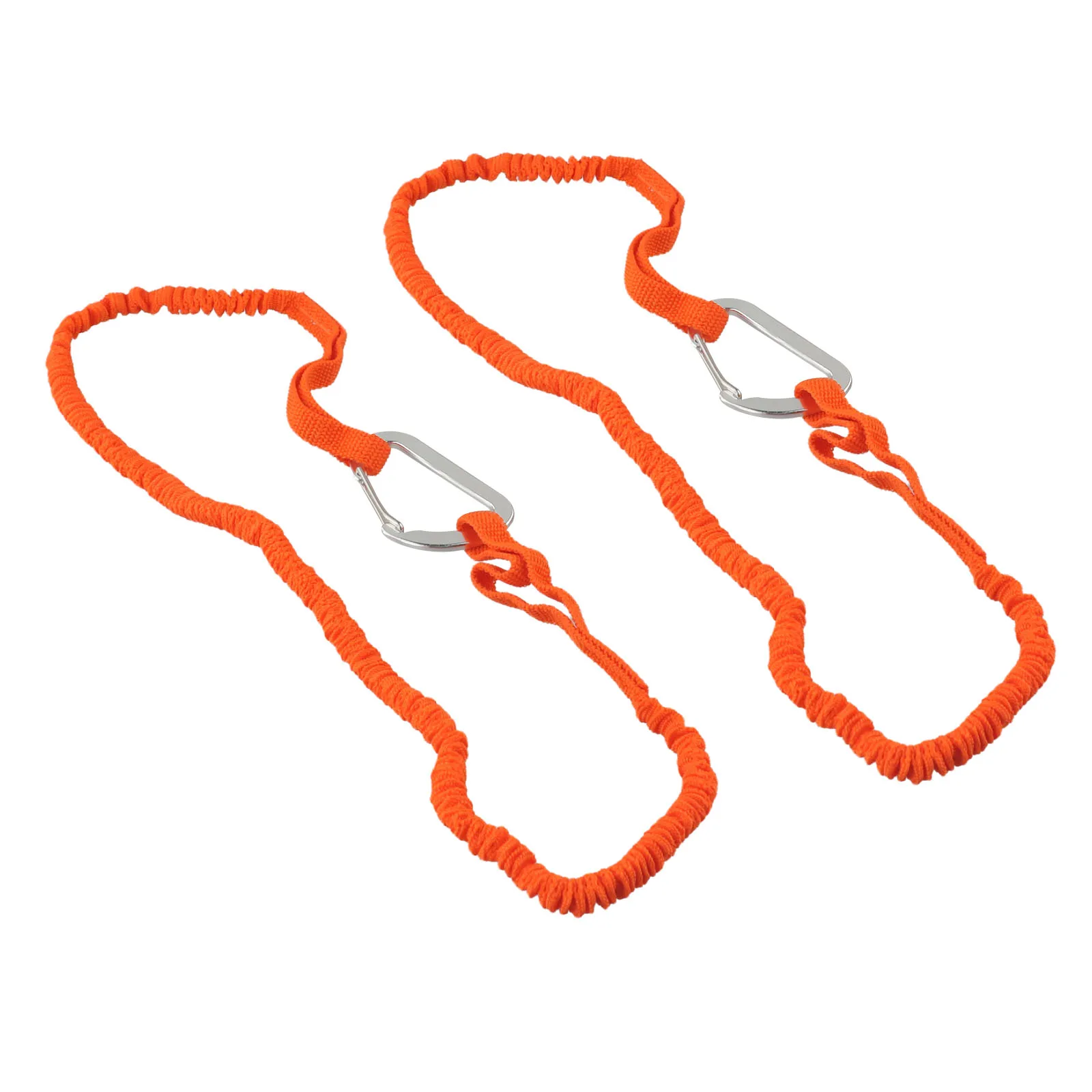 

Регулируемый страховочный шнур для рыбалки с веслом с карабином, спиральный, для каяка, легкий и эффективный для надежной фиксации весла