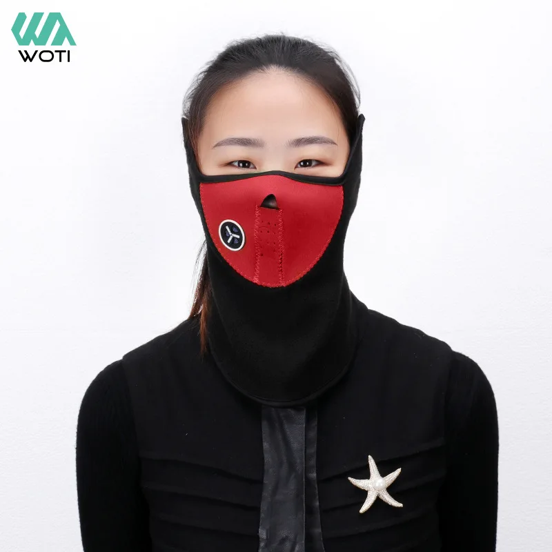 1PCS Winter Cycling Thermal Mask, Bicycle Headgear, Skiing Mask, Outdoor Thick Cycling Mask, Face Mask