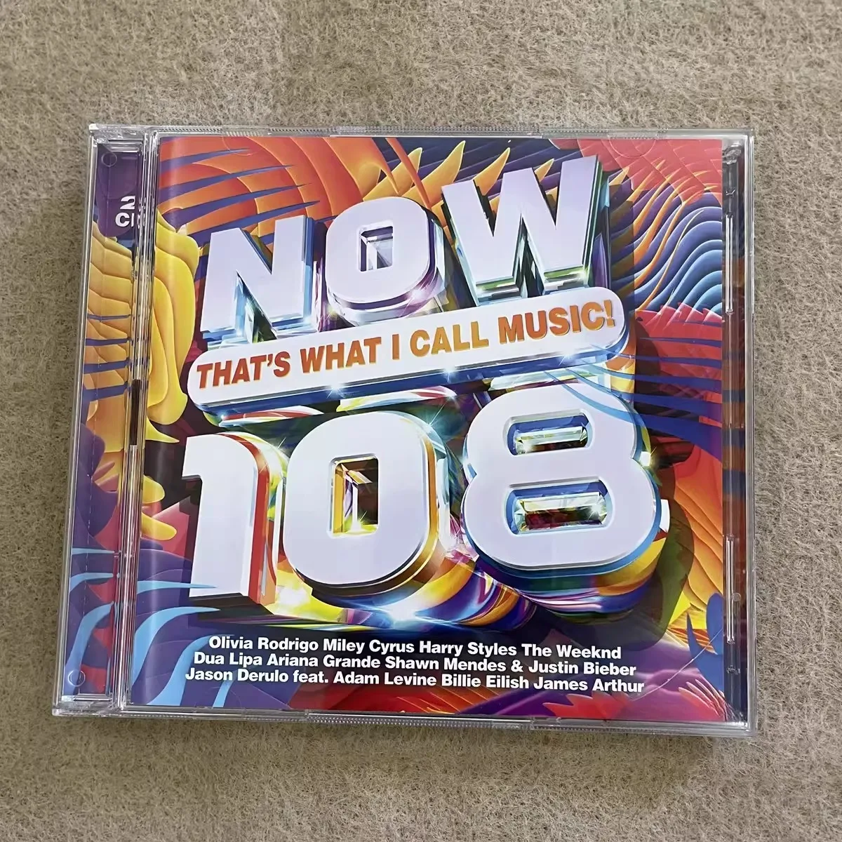 

NOW That's What I Call Music! 108 CD | Top Contemporary Pop Hits Collection | Featuring Chart-Topping Artists & Popular Tracks
