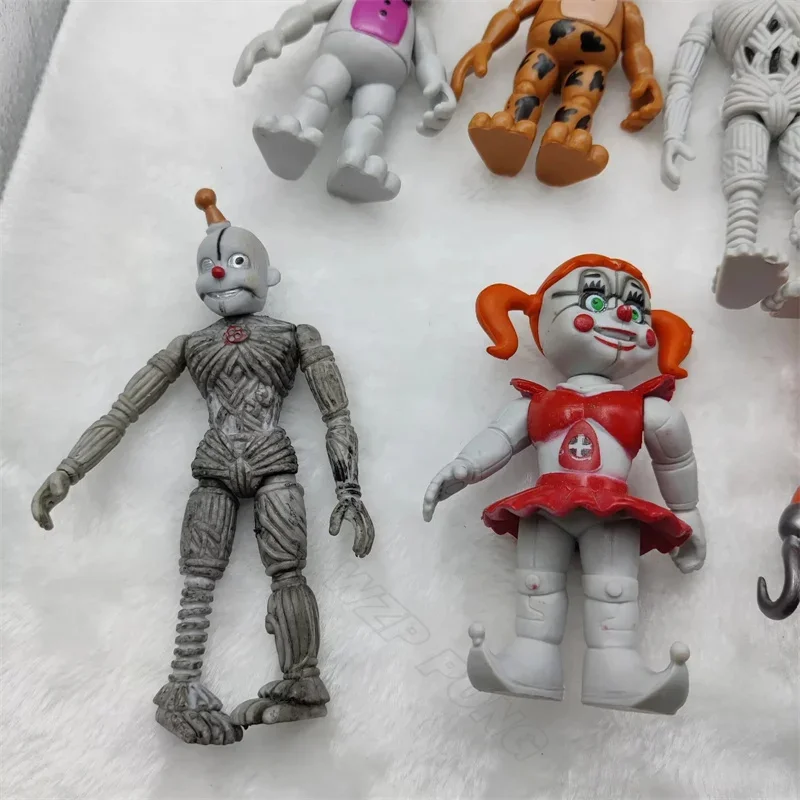 18Pcs/set Game Midnight Toy Bear Action Figure PVC Sister Location Circus Funtime Foxy Ballora Puppet Toy