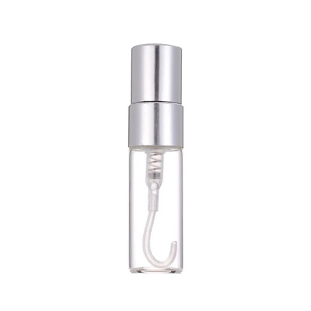 

Mini Moisturizer Sample Vials Transparent Liquid Spray Bottle Refillable Glass Bottle Cosmetic Container Atomizer
