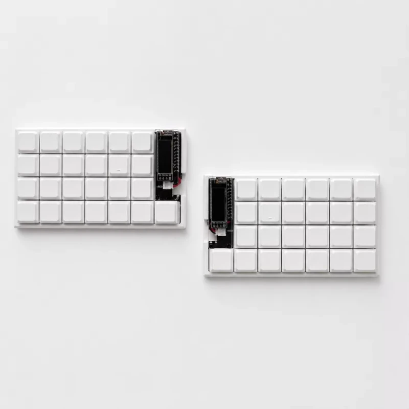 Felix Choc Wireless Split Keyboard Kit Customized Bluetooth Hot Swap Low-profile Choc V2 Switch ZMK Gamer Mechanical Keyboard