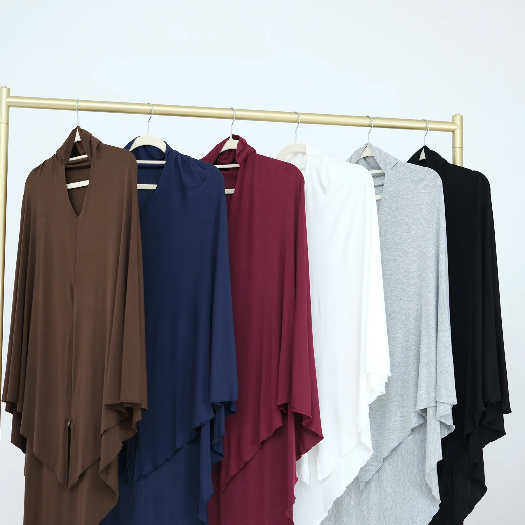 

Instant Easy Hijab Luxury Cotton Jersey Slip on Hijabs Muslim Women Ready To Wear Headscarf for Ladies Hijabs