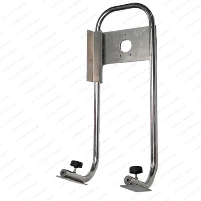 FUNSOR Stainless Steel Boat Steering Console Front Control Station for Rubber Inflatable Assault Boat Outboard Motor