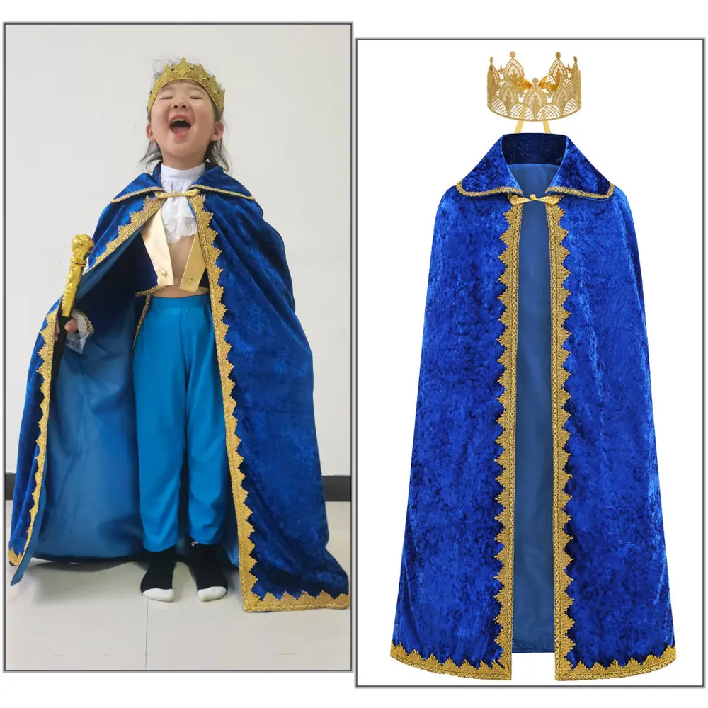 

Carnival Cosplay Boys Birthday Party King Robe Cape Christmas Halloween Toddler Prince Costumes Inspired Prince Costume Cloak