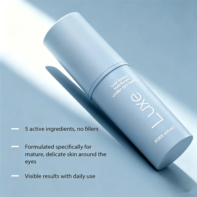 Luxe PDRN Extract Under-Eye Balm Stick, Multi-effect Eye Repair Cream Lifting Tightening Moisturizing Eye Care Stick Not Greasy