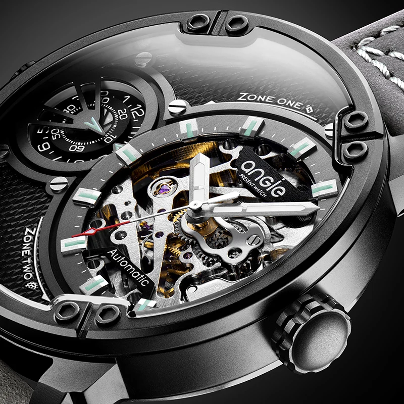 高級ステンレススチールメンズ機械式腕時計 クラシック自動巻き腕時計 メンズビジネス防水腕時計 パガーニデザイン