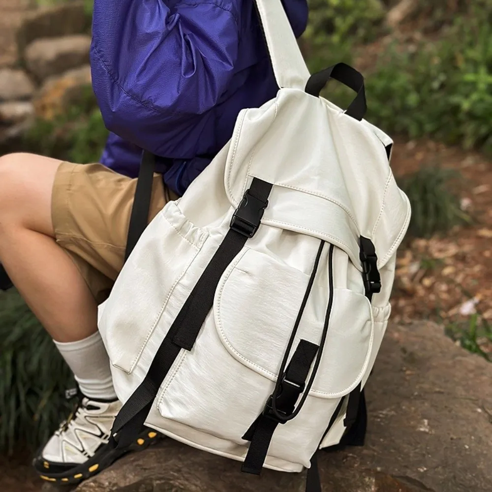 

Durable Waterproof Outdoor Backpack Multifunction Adjustable Straps Camping Backpack Nylon Casual Style Laptop Bag Hiking