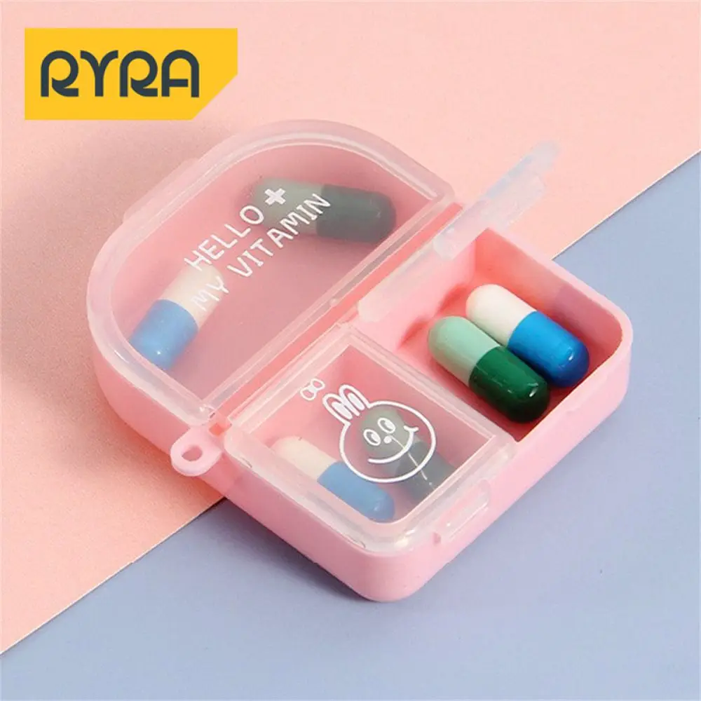 Storage Box Dustproof Portable Multipurpose Health Care Compartment Storage Grid Design Small Box