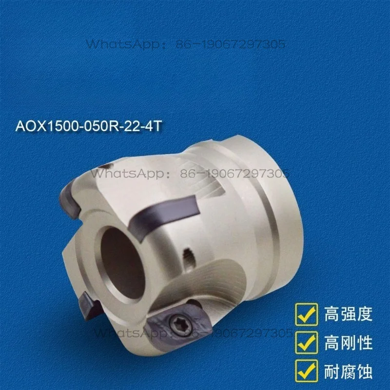 AOX1500-050 Round Nose Right Angle R5 Fast Feed Machining Center Numerical Control Milling Plate