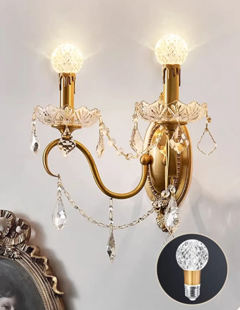 Modern Acrylic Diamond-Cut E27 E14 LED Bulb Chandelier Warm White Light cold 4000k Plug-in Hanging Lamp for Living Room Decor