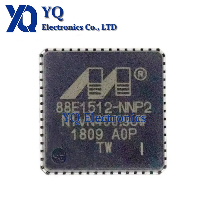 5PCS/lot New OriginaI 88E1512-A0-NNP2C000 88E1512-NNP2 QFN-56 driver chip Ethernet Transceiver