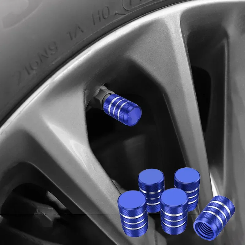 Aluminum alloy car tire valve cap, personalized universal valve core, vacuum tire valve cover car Accessories