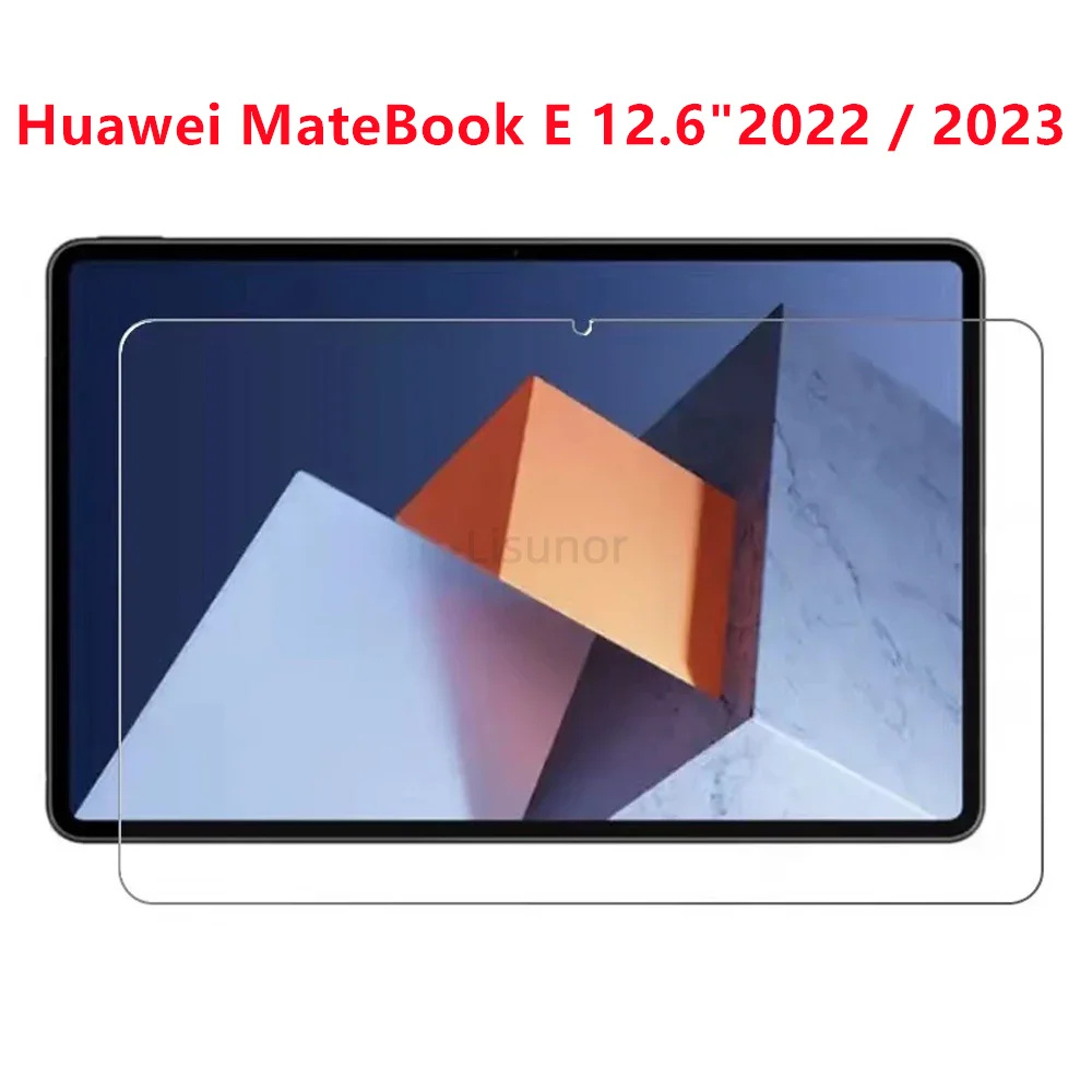 1 PCS 9H Tempered Glass Tablet Screen Protector For Huawei MateBook E 12.6 Inch 2022 2023 Anti Scratch HD Protective Film