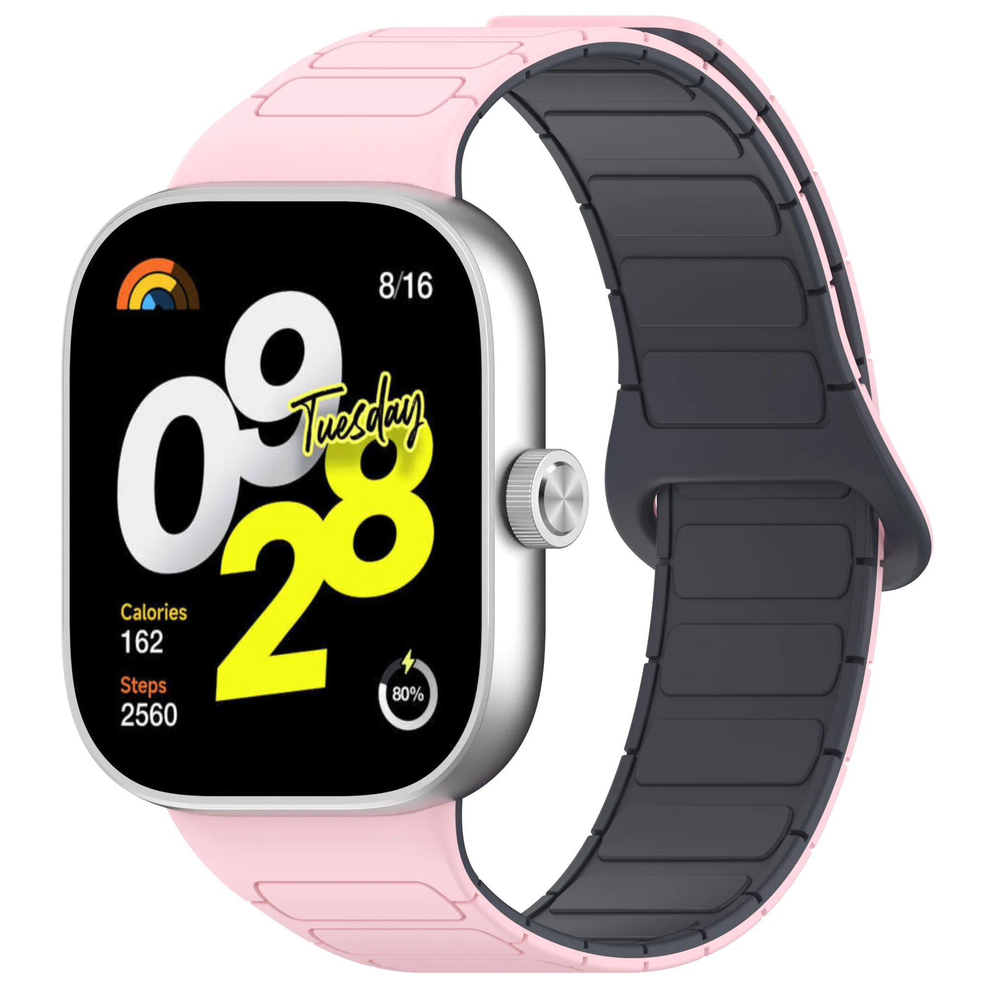 Silikonarmband für Redmi Watch 5 4 Smart Watch Magnetarmband Armband Ersatz Pulsera für Xiaomi Band 9 Pro 8 Pro – Detail 15
