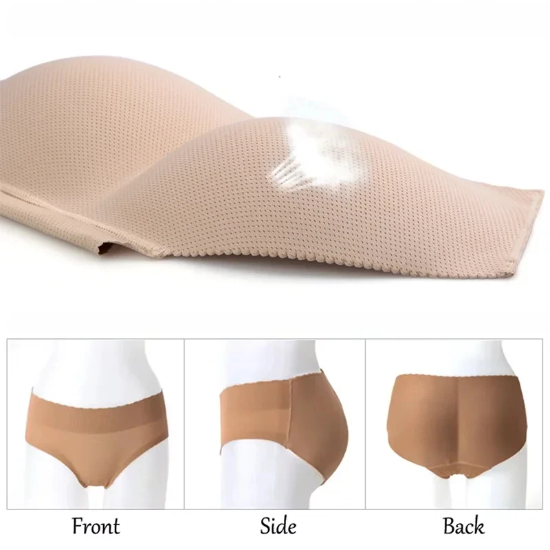 Ropa interior acolchada levanta glúteos, moldeadora de cuerpo, bragas para mujer, realzador de glúteos, bragas push-up, glúteos falsos, levantador de glúteos, faja moldeadora
