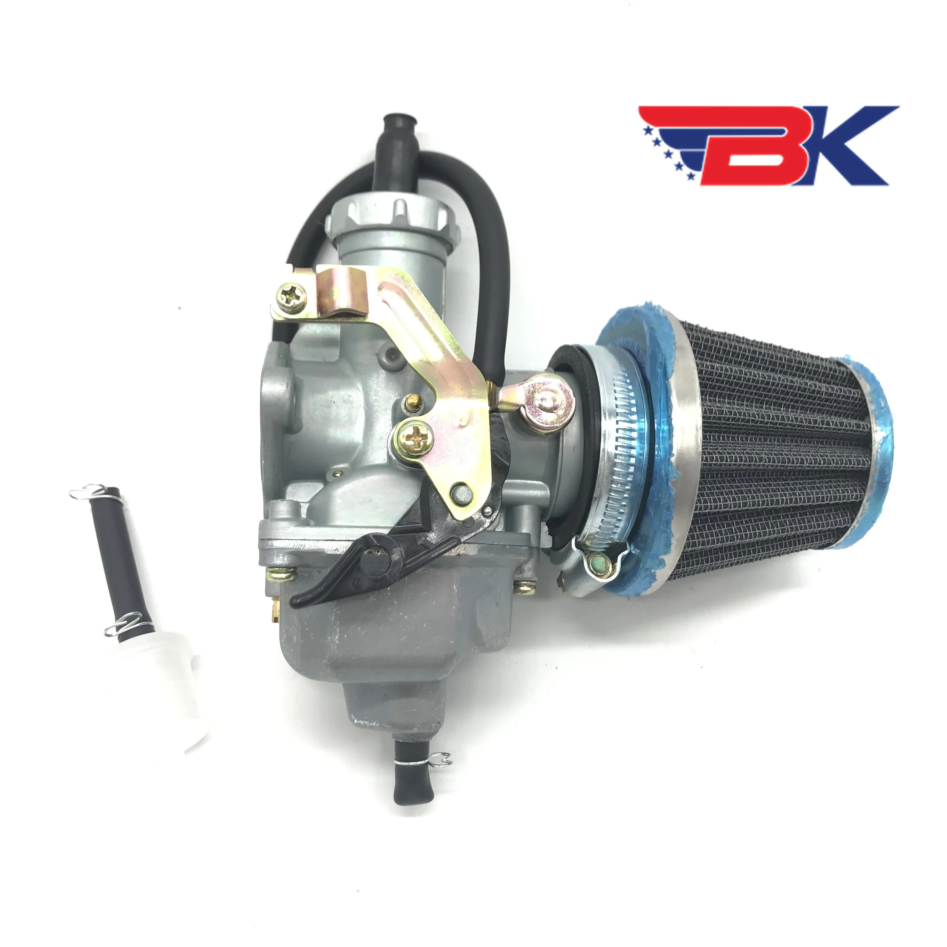 For Honda ATV ATC200S Sportrax 250 TRX250EX Carb PZ27 27mm Carburetor W/ Air Filter Throttle Cable