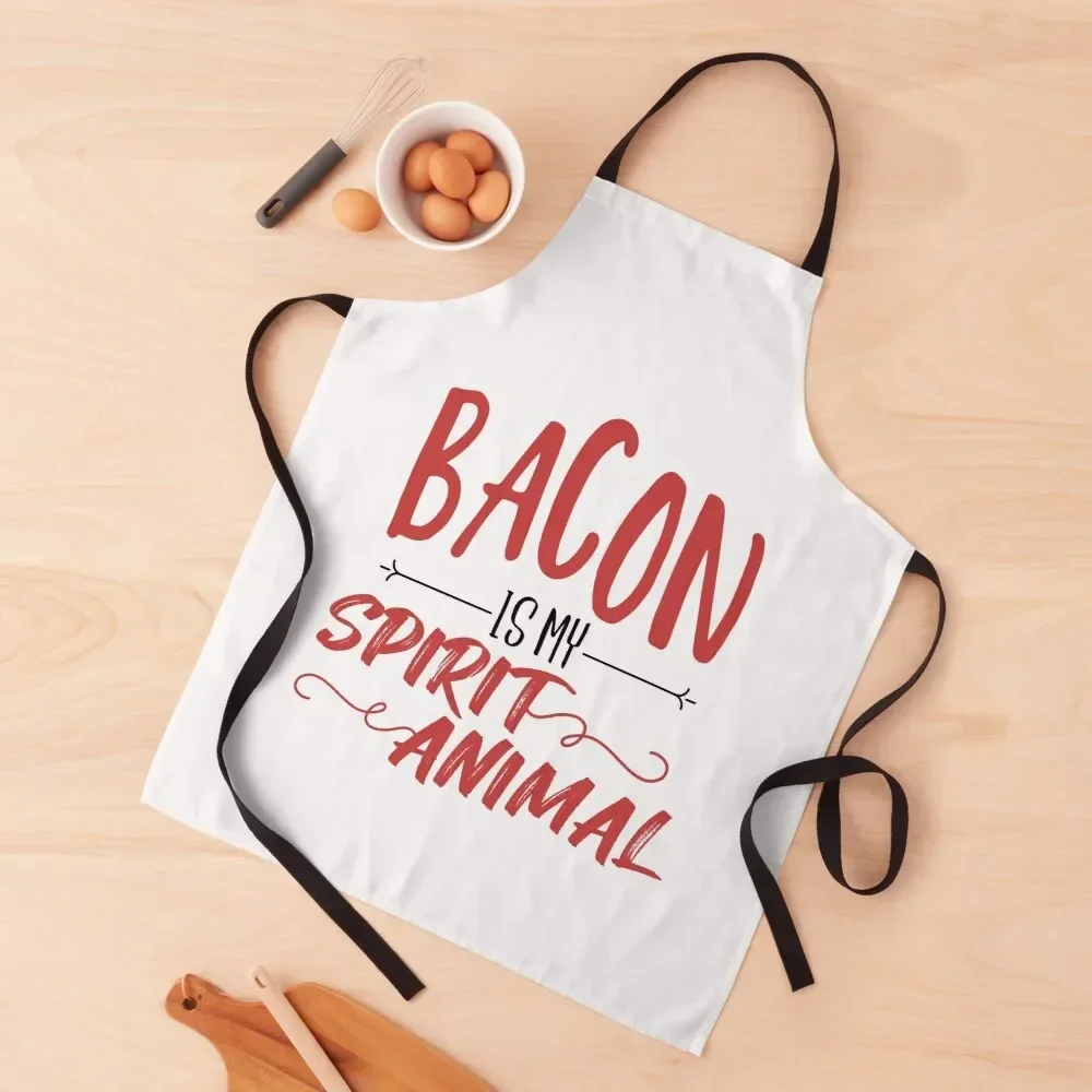 Bacon I'm Your Father Bacon and Pig Apron Women Kitchen'S Barista Household Items Custom Apron