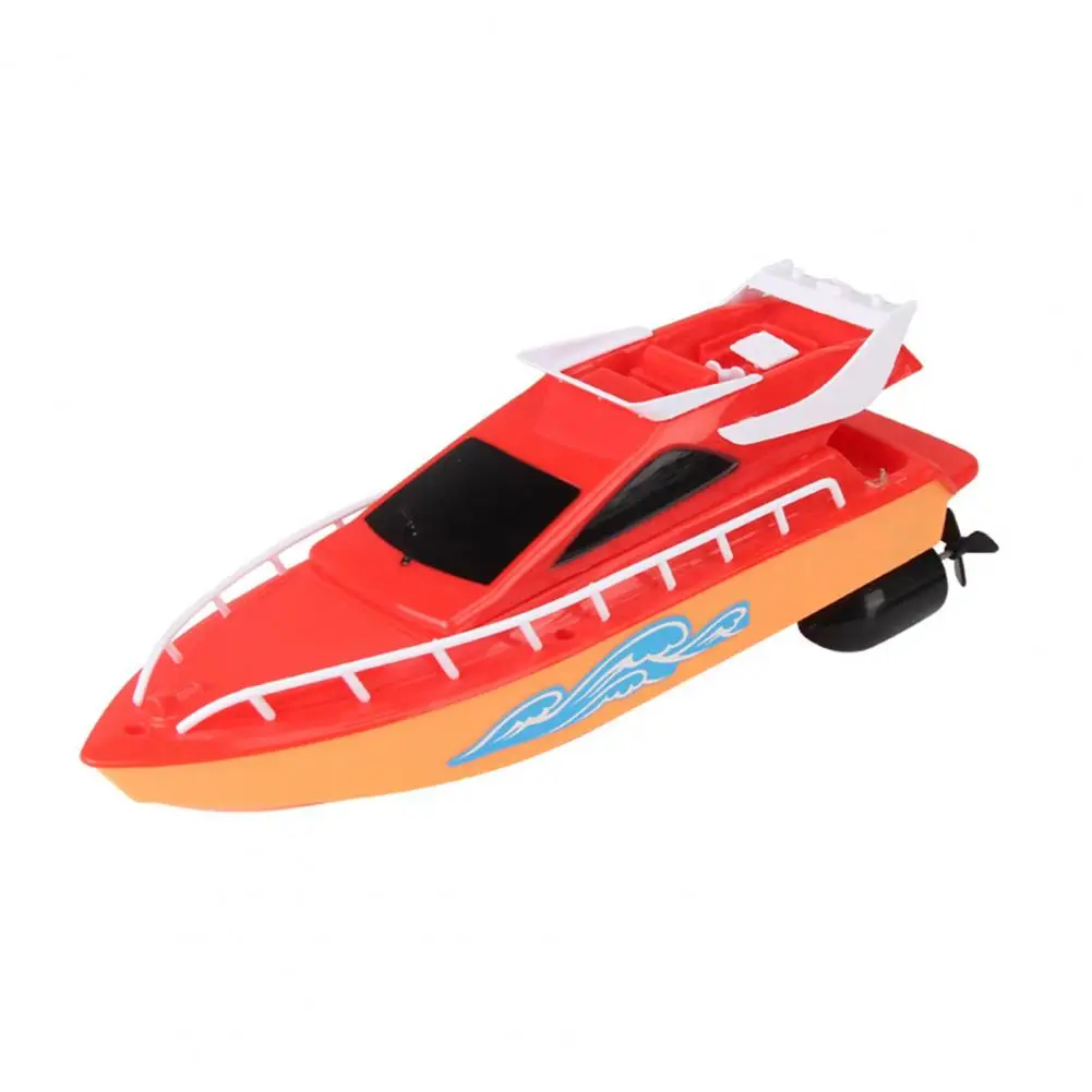 Speedboat Toy Durable Waterproof RC Boat Toy RC Speedboat Vehicle Kids Toy Birthday Gift for Children