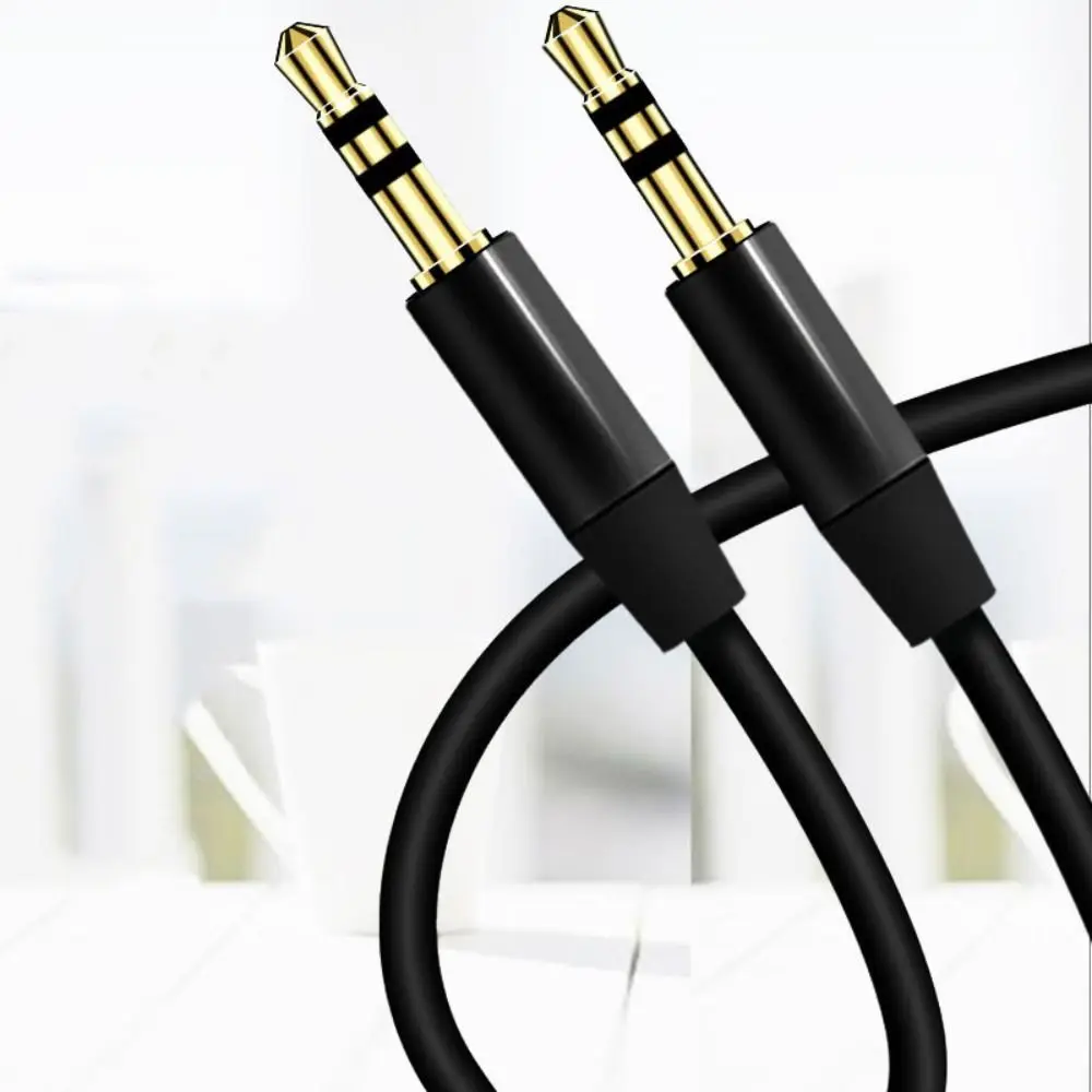 Ocynowany miedziany kabel Jack rozszerzenie Audio pozłacane kolorowe gniazda 3.5 Mm przewód głośnikowy przewód AUX kolejki linowej 3.5mm PVC