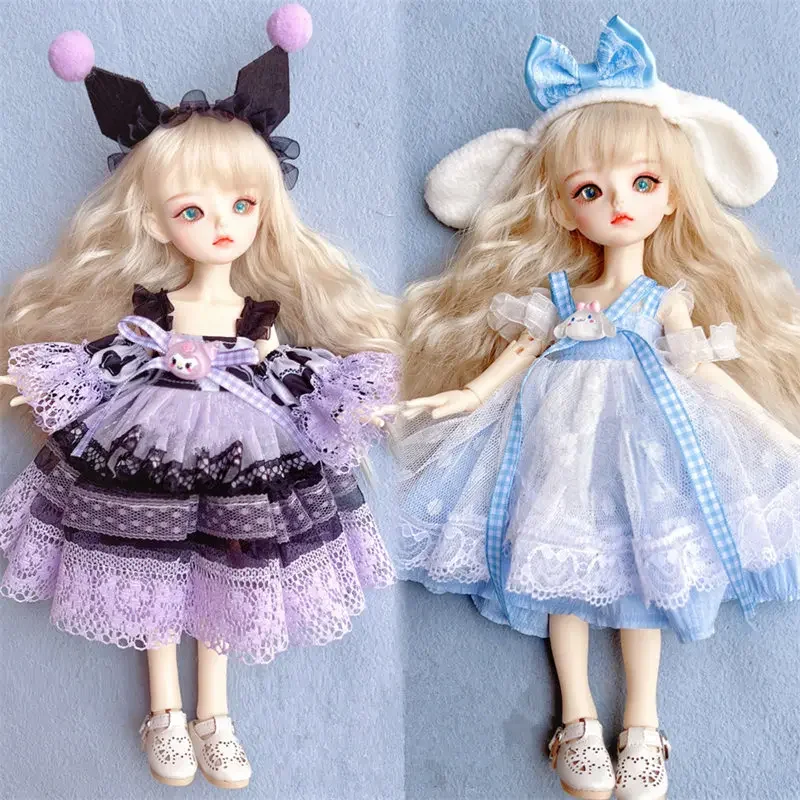 New 28cm Doll's Clothes Lolita Skirt 1/6 Bjd Dress Up Accessories Princess Skirt Not Include Doll