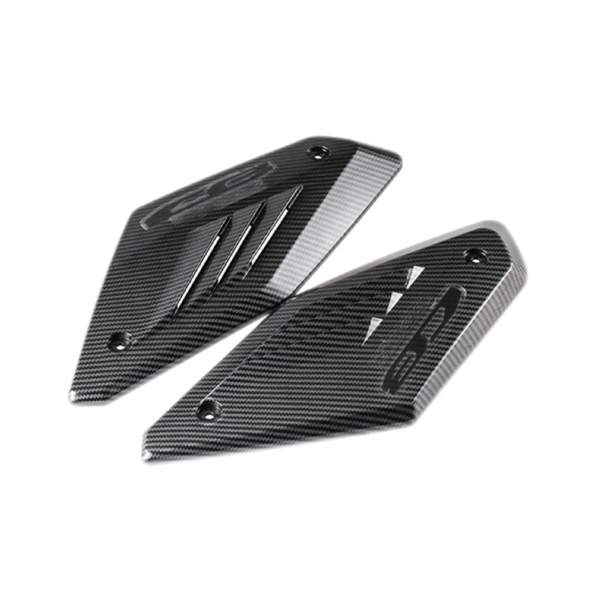 Cubierta de Panel lateral de motocicleta de carbono, Protector de carcasa para Honda CB650R CBR650R CB CBR 650R 2019 2020 2021 2022 2023