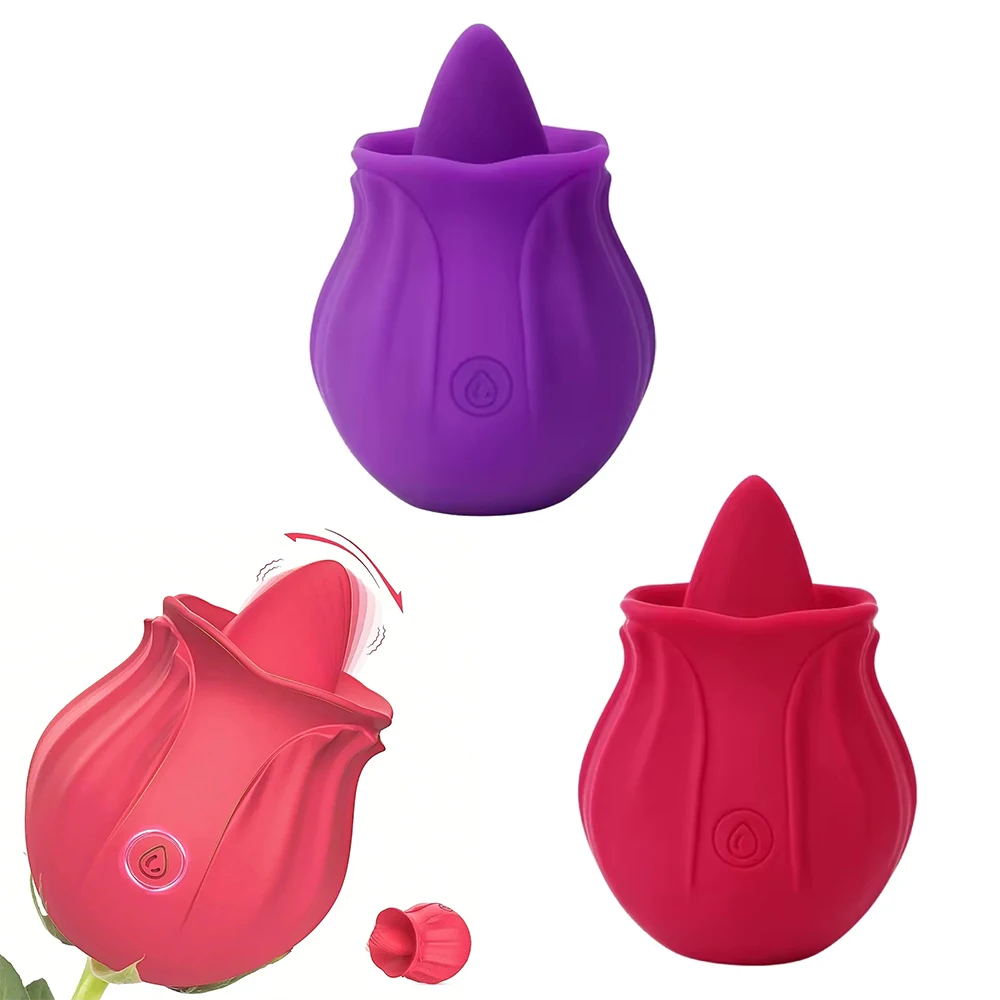 Clitoral Rose Vibrator Stimulator 10 Speed Couples Adult Toy for Women Vagina G Spot Anus Sensation Sex Enhance Female Pleasure
