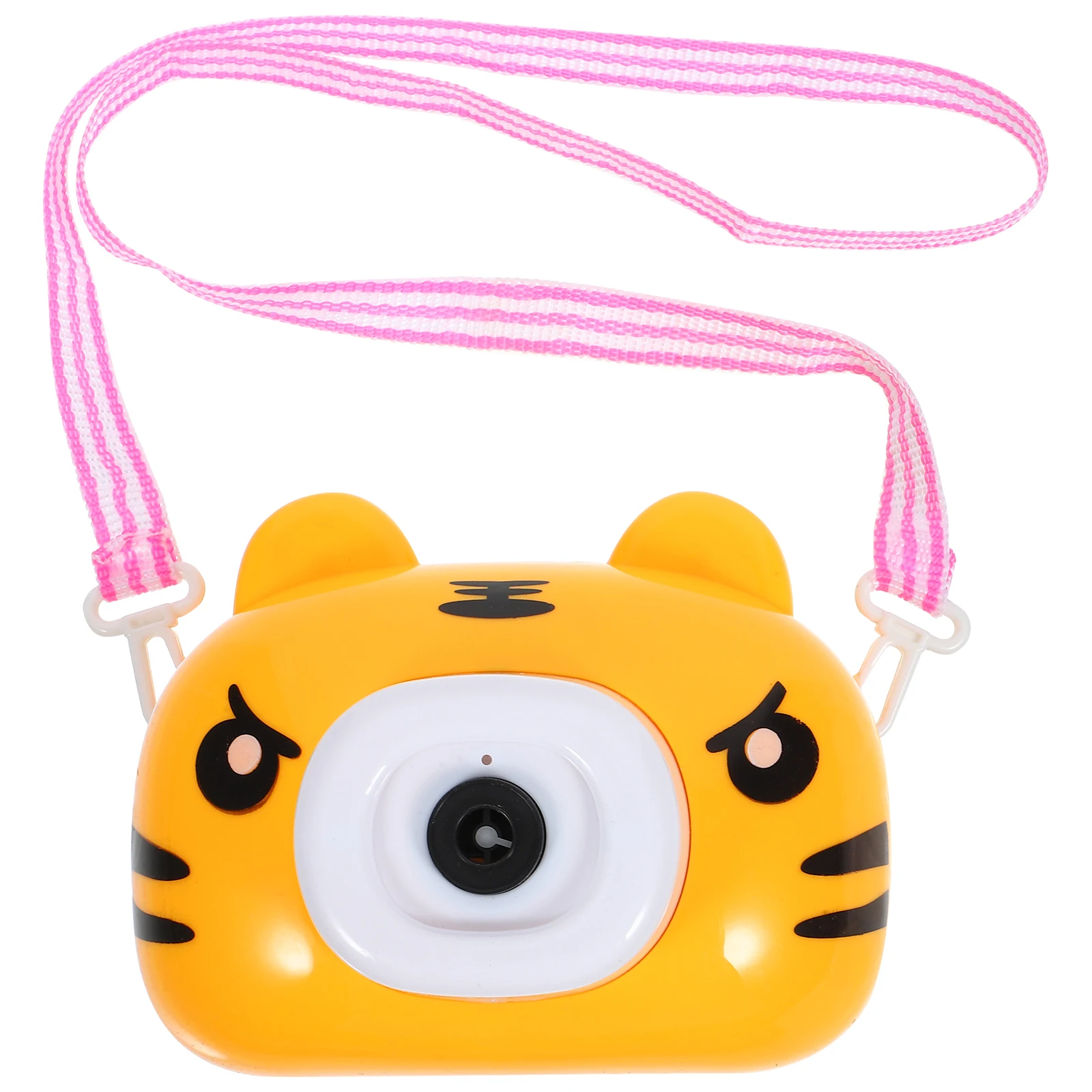 

Electric Bubble Maker Camera For Kids Automatic Bubble Blower With Lights Music Party Gift For Children (Tiger Design No Liquid)