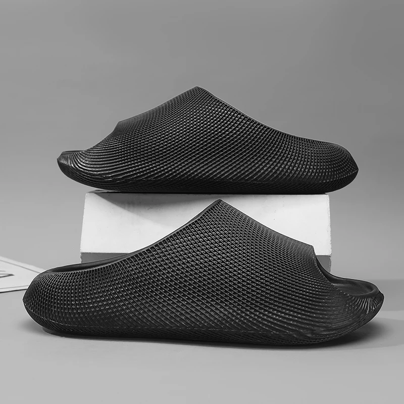 

Men Slippers High-Quality Slides In Stock Slippers For Woman Soft Slippers For Man Eva Soft-Soled Lightweight Home Casual Shoes