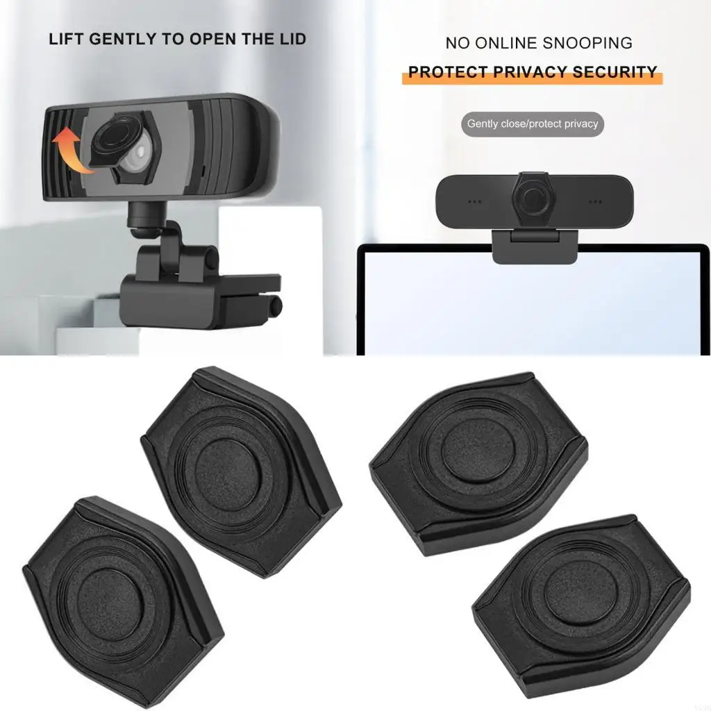 

Y5JB Easy в использовании круглой веб -камеры конфиденциальность затвора защитные линзы защитная крышка для планшетов и