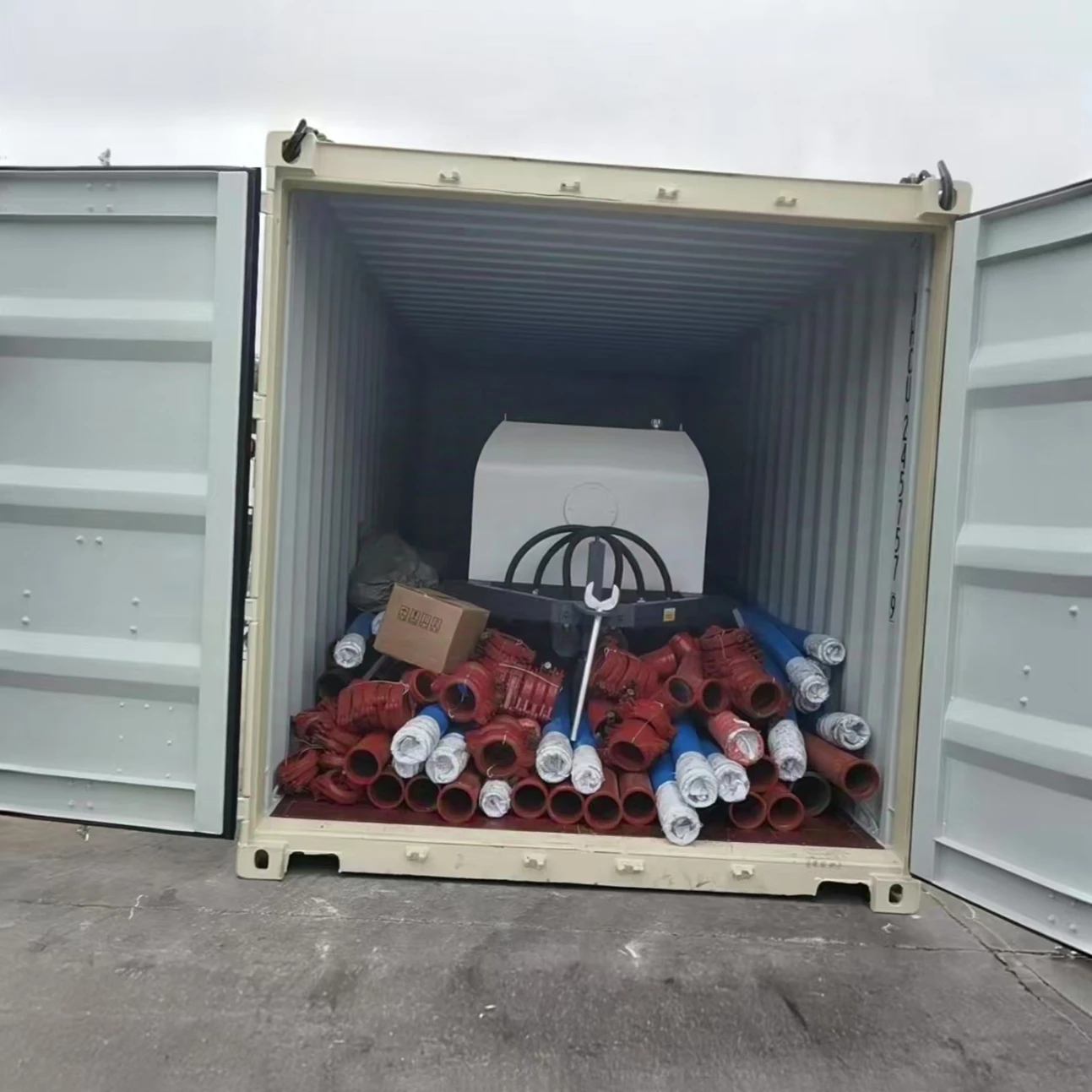 YG Customized China  Imported Engine Diesel 40m3/h Concrete Pump Machine Mobile Trailer Concrete Pumps With 82kw