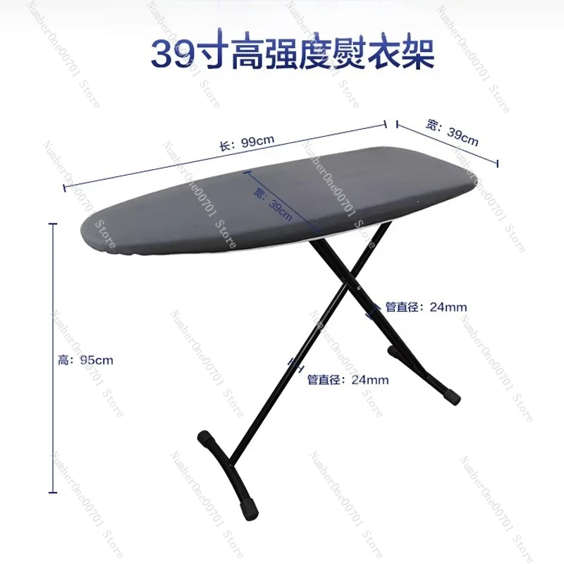 Premium Extra Wide Ironing Board - Sturdy  Desktop Iron Station for Home & Travel Use