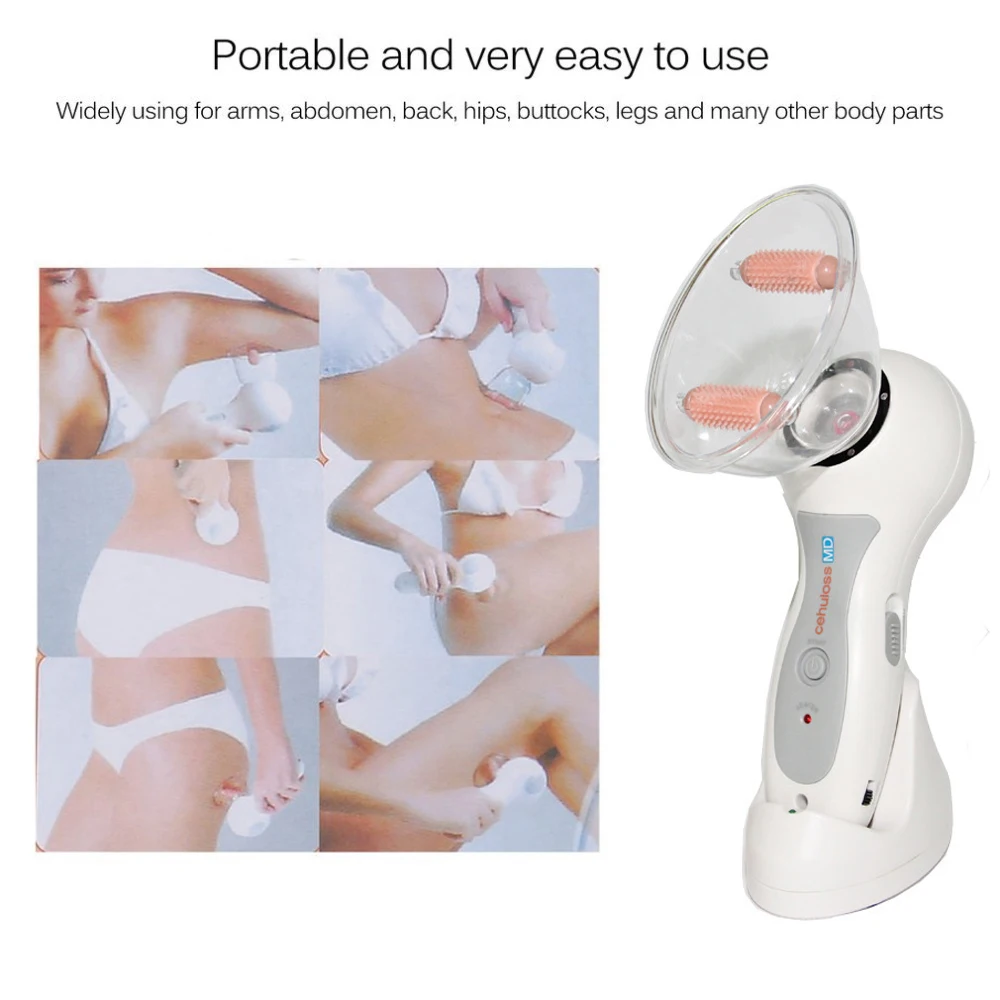 Portable Body Massage Vacuum Cans Massager Device Therapy Loss Weight Tool Chest Liposuction Electric Breast Massager