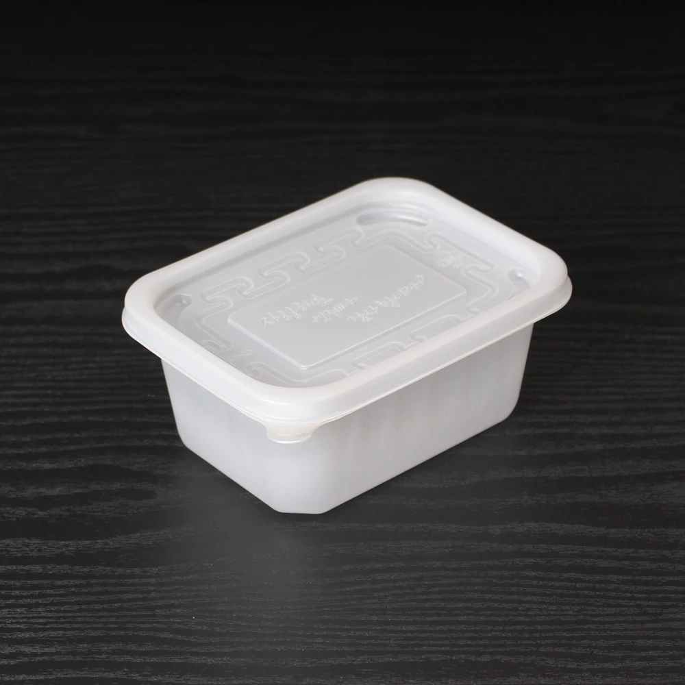 حاوية تعبئة توصيل الطعام ، للاستعمال مرة واحدة ، عجينة JH ، مربعة ، مجموعة #1