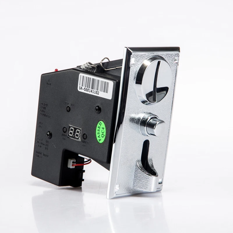 Receiver Unit HG Zinc Alloy Panel + Plastic Token Receiver, Exchange Machine, Pusher