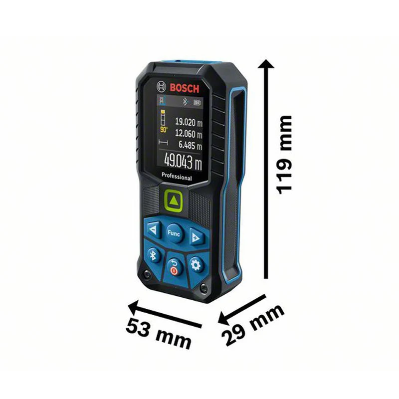 Bosch GLM 50-27 CG Laser Measure Bluetooth IP65 50m Rangefinder Green Laser Tape Distance Meter