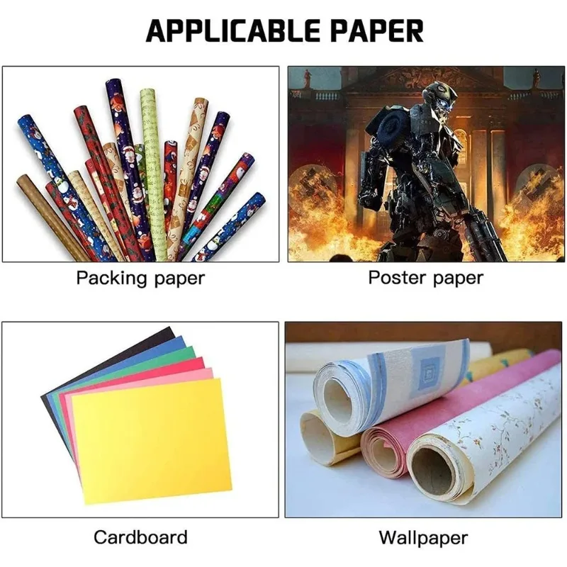 1pc Tragbare Mini Papier Schneiden Messer Weihnachten Verpackung Verpackung Cutter Werkzeug – Detail 5