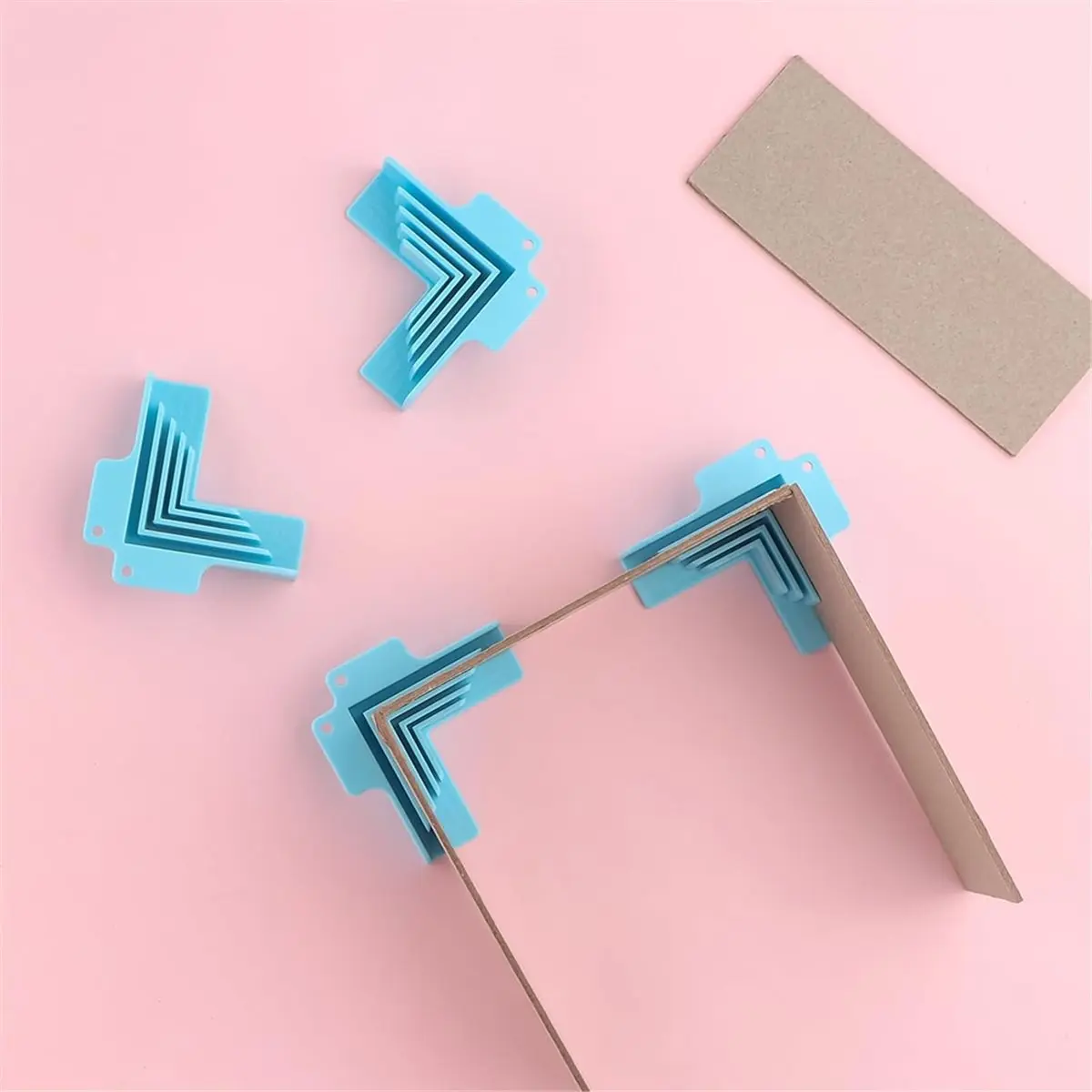 9Pack Corner Clamps and Guides Corner/Divider Assembly for Cartonnage, Bookbinding, and Woodworking