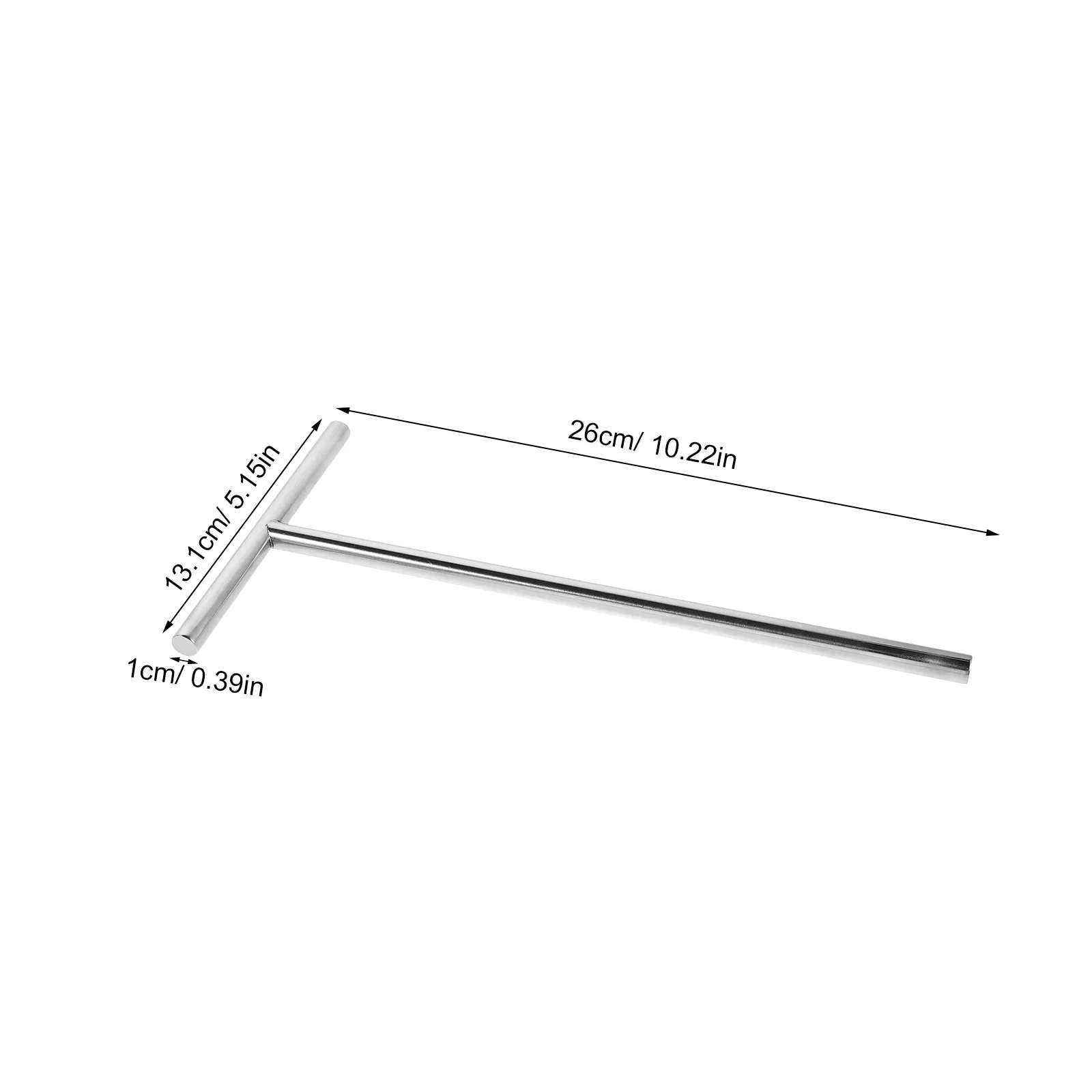 Stainless Steel Crepe Spreader Tool T-Shaped Pancake Batter Spreader for Breakfast Cooking Non-Stick Pancake Maker