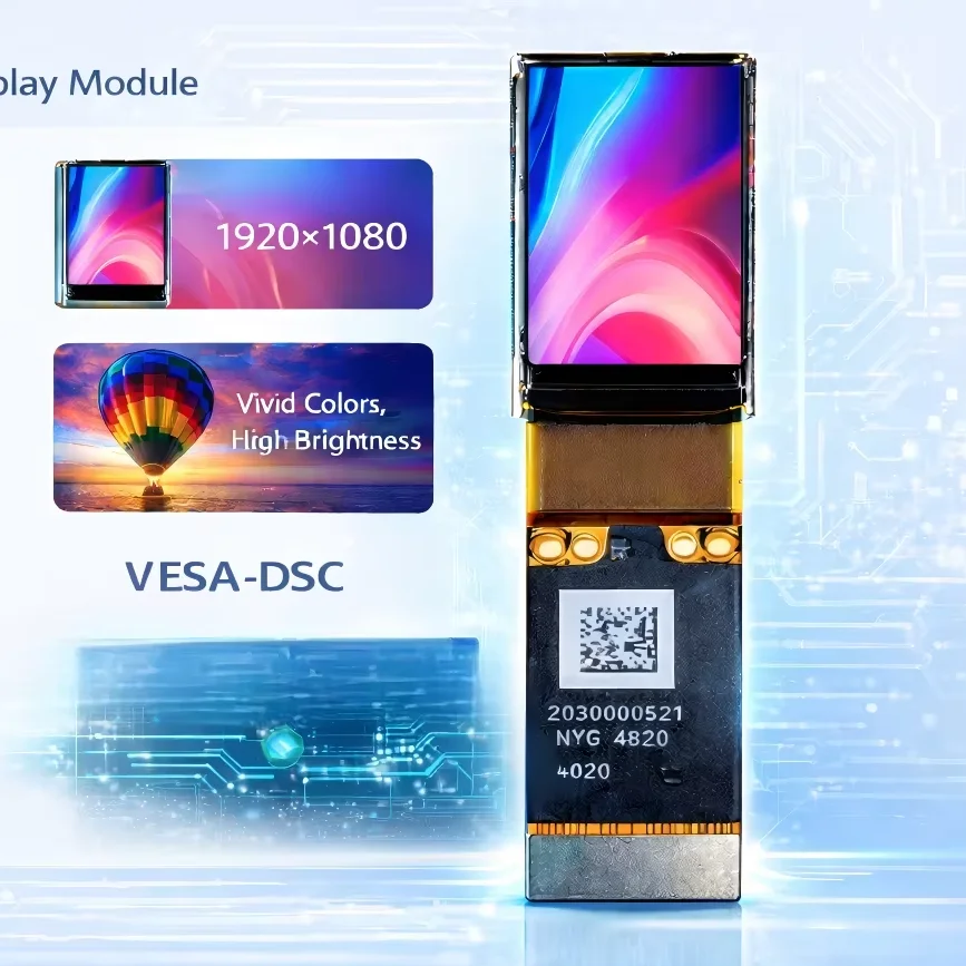 0.6 Inch Micro OLED Display SY060WDM01 FHD 1920*1080, 120Hz, For AR/VR Near-Eye Optics For RayNeo Air 4 AR Glasses