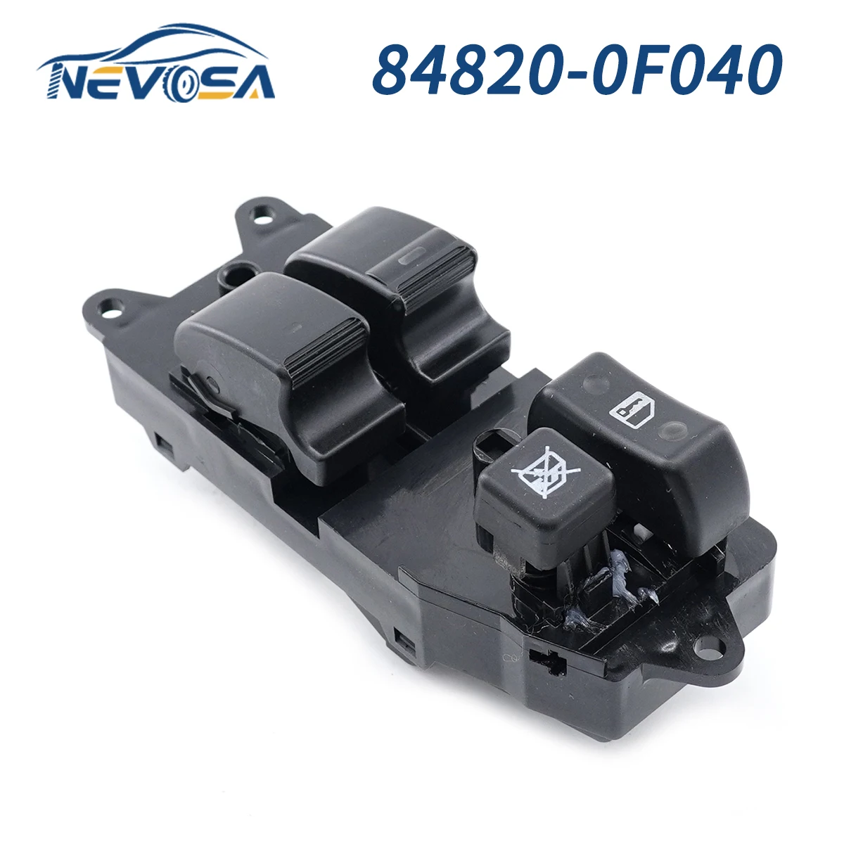 NEVOSA 84820-0F040 Left Side Electric Power Window Master Switch For Toyota Corolla Verso 2002-2007 848200F040