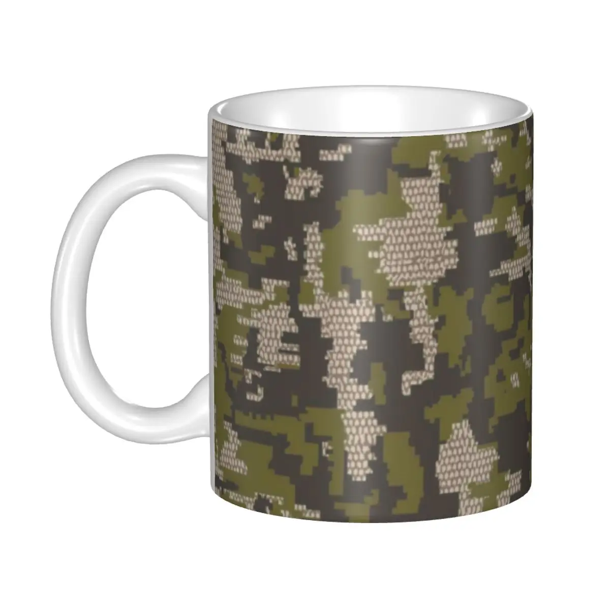 شخصية WW1 الألمانية التمويه القدح DIY كامو السيراميك الشاي الحليب فناجين القهوة