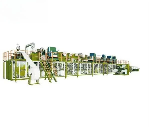 YG Semi-Automatic Sanitary Pads Making Machine Used Condition Paper Napkin Folding Cutting Machine PLC Core Components