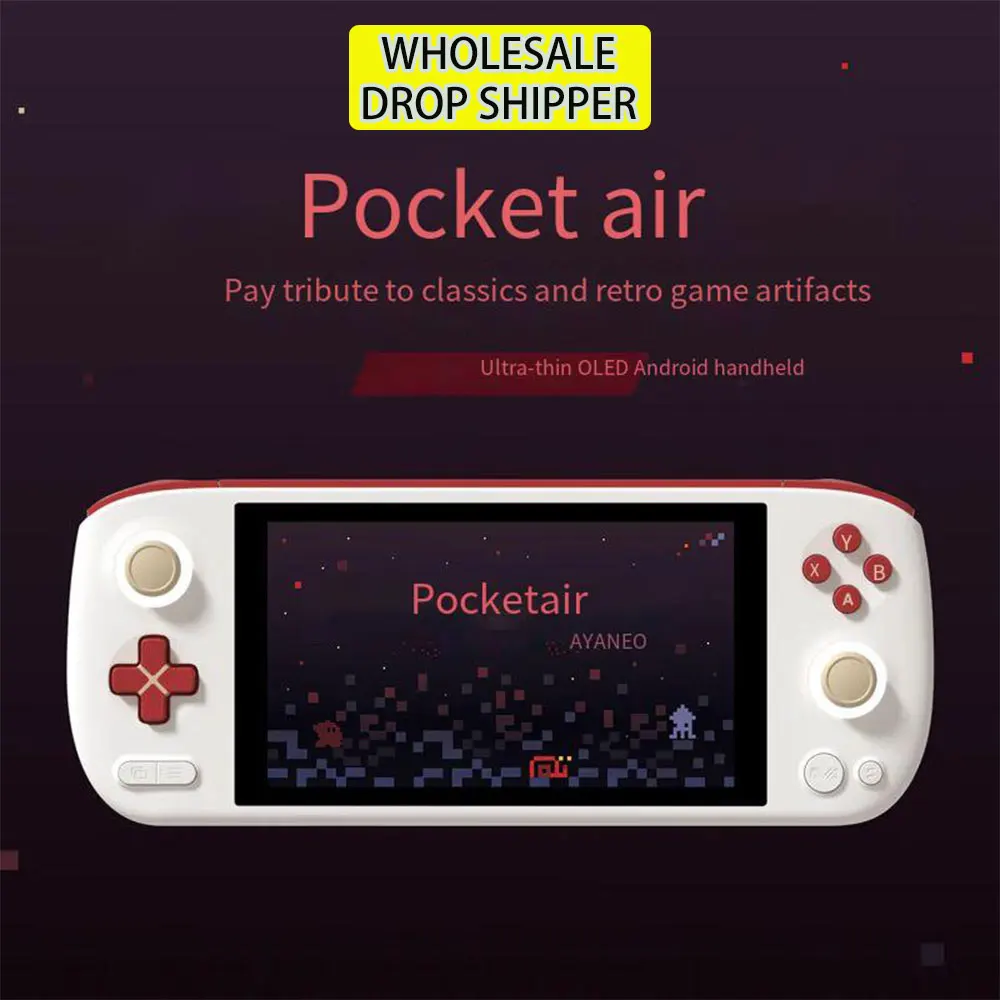 AYANEO Pocket AIR retro DDR5 8G/12G SSD 256G/512G handheld console MediaTek Dimensity 1200 Android Gaming mini pc wifi6 BT5.2