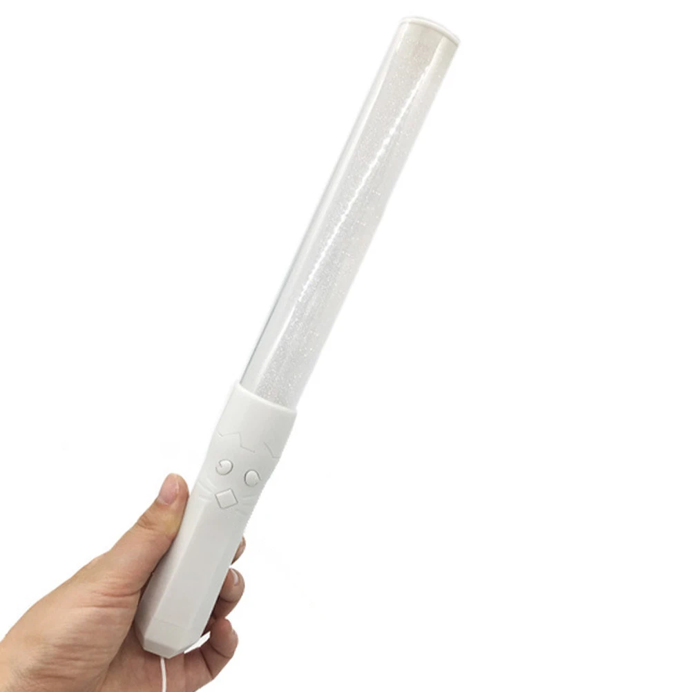 

2 Pcs Remote Control LED Glow Rod Party Light Sticks Concert Wand Supplies Plastic Wedding Wands Glowing Props