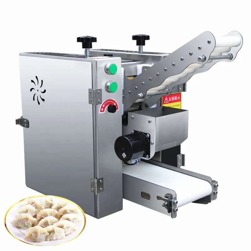 Small Grain Product Automatic Momo Empanada Roti Chapati Tortilla Samosa Wonton Dumpling Maker Skin Wrapper Making Machine Price