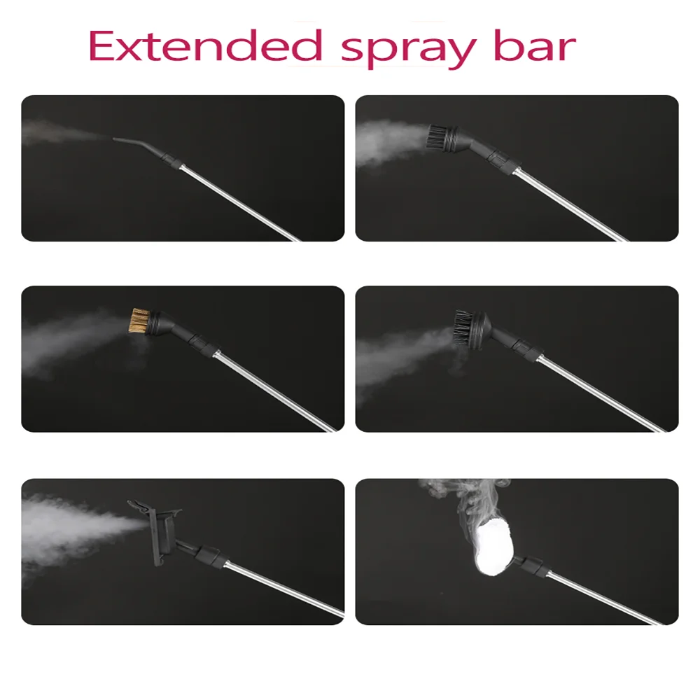 Пароочиститель мощностью 2500 Вт, 220 В/110 В, высокое давление, высокая температура, домашний кондиционер, кухня, автомобиль, пароочиститель
